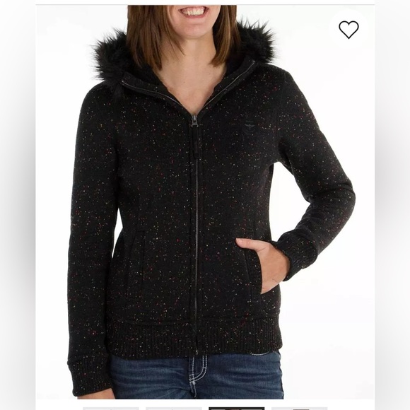 BUCKLE BENCH Petersham Active Jacket Fur Trim ZipUp Hoodie, Teddy Bear Lining - Picture 1 of 15
